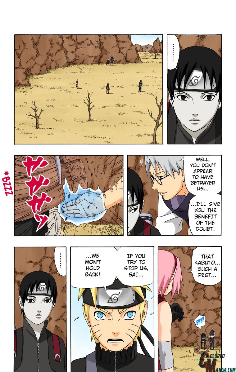 Naruto Colored chapter 158 page 5