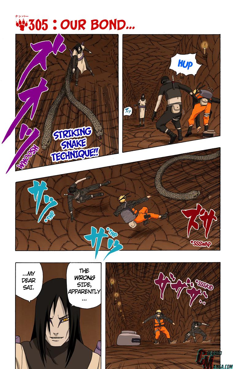 Naruto Colored chapter 159 page 1