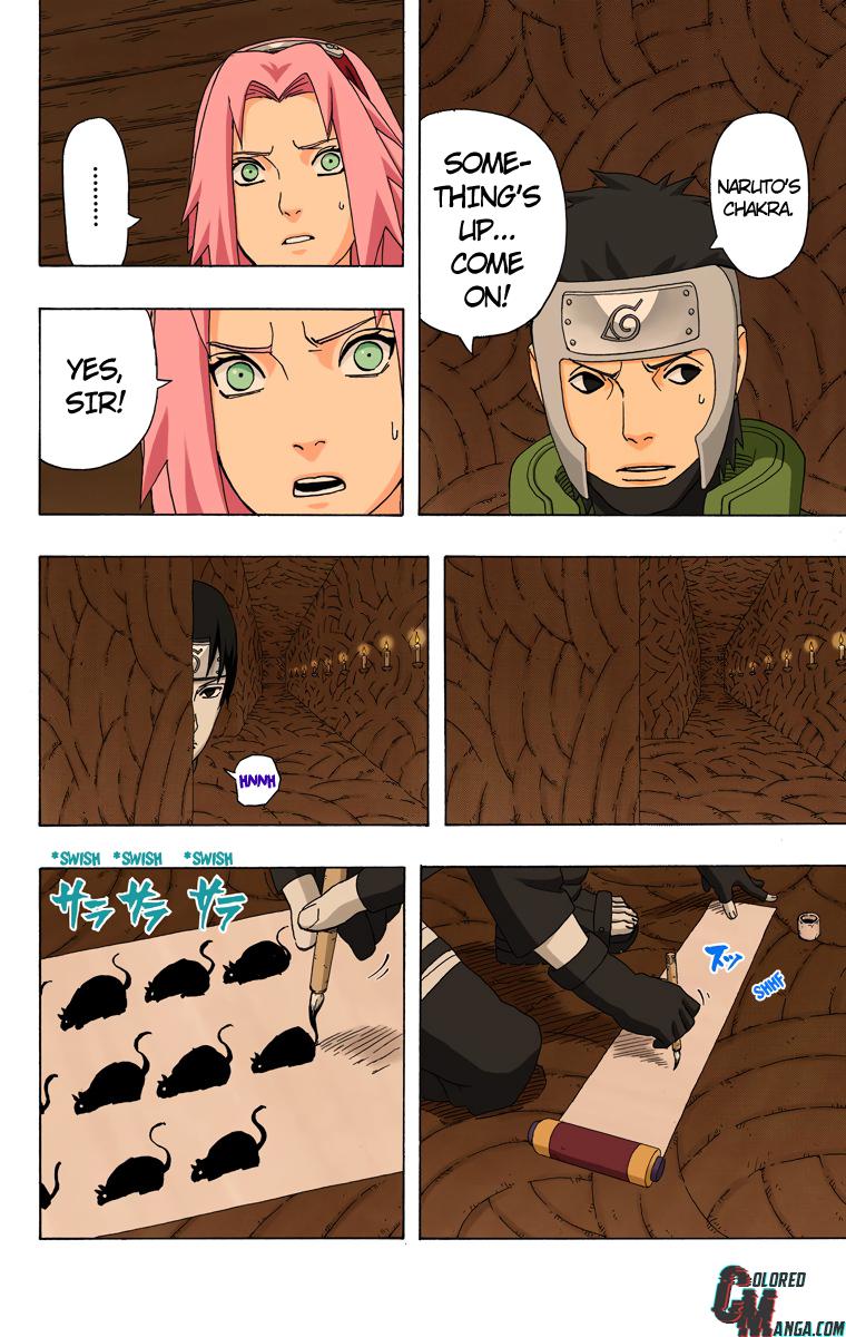 Naruto Colored chapter 159 page 4