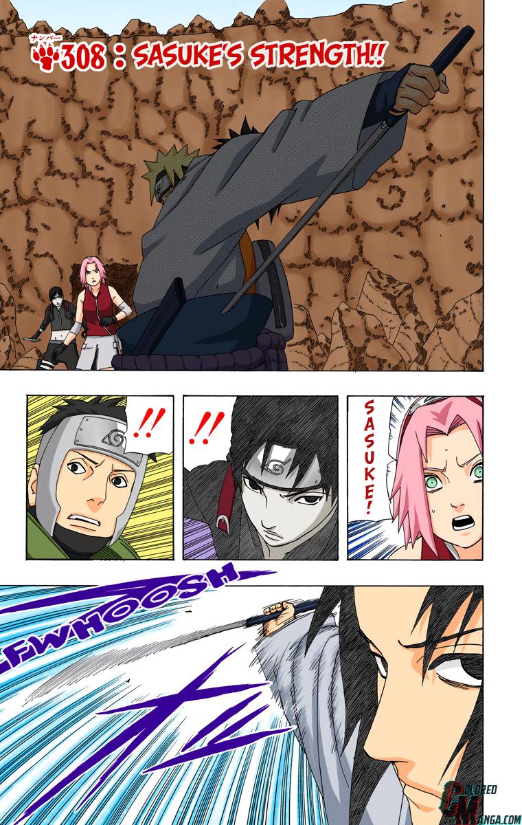 Naruto Colored chapter 162 page 1
