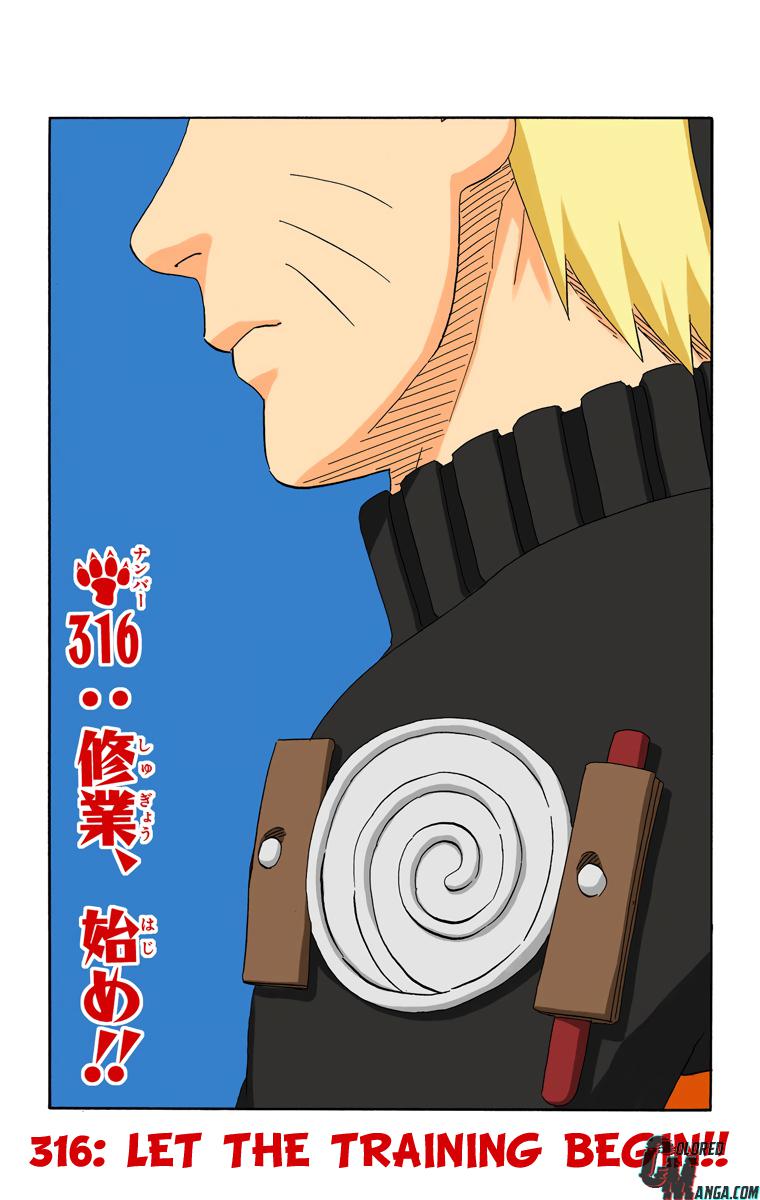 Naruto Colored chapter 170 page 1