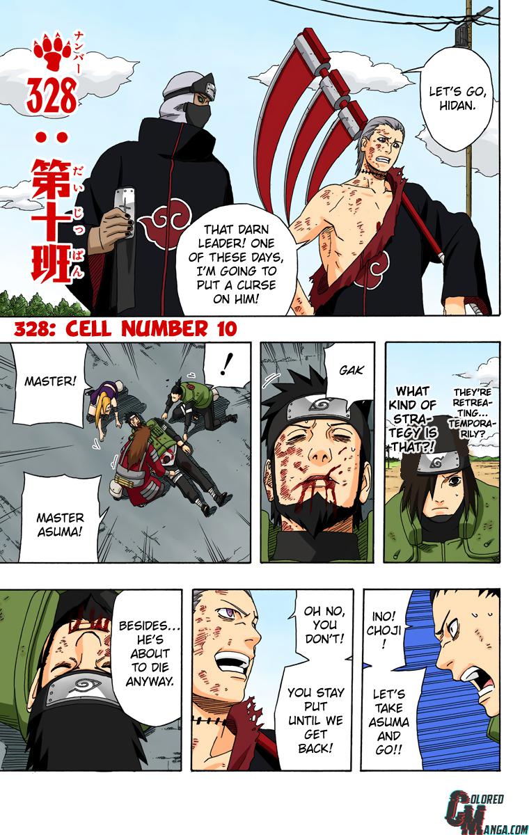 Naruto Colored chapter 182 page 1