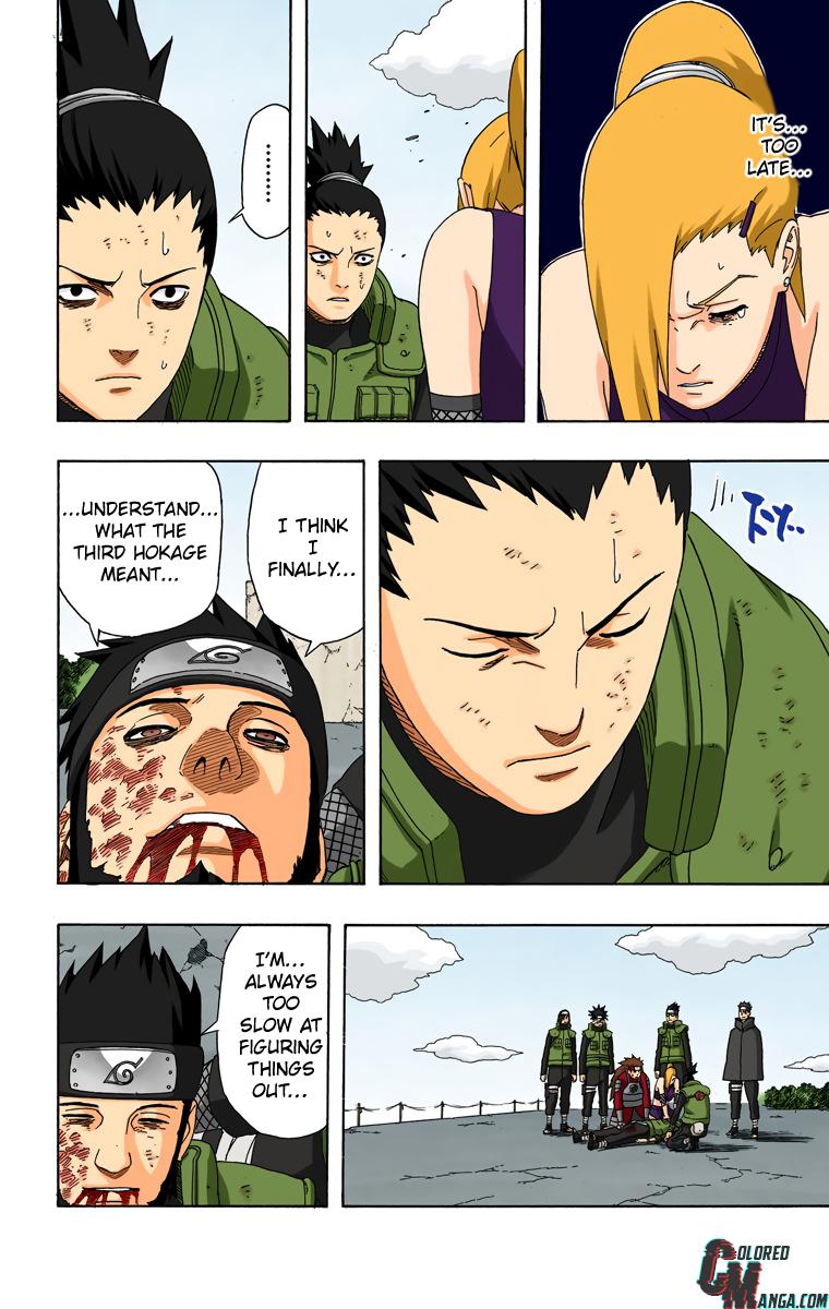 Naruto Colored chapter 182 page 4