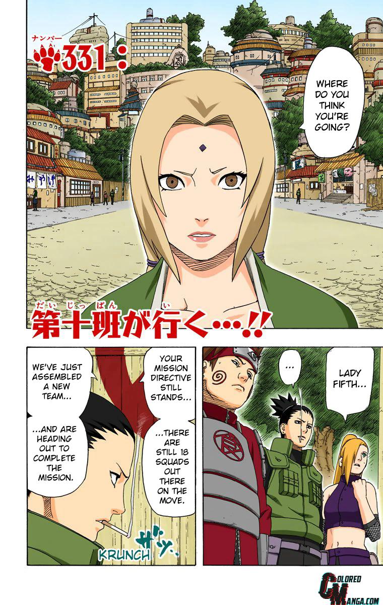 Naruto Colored chapter 185 page 2