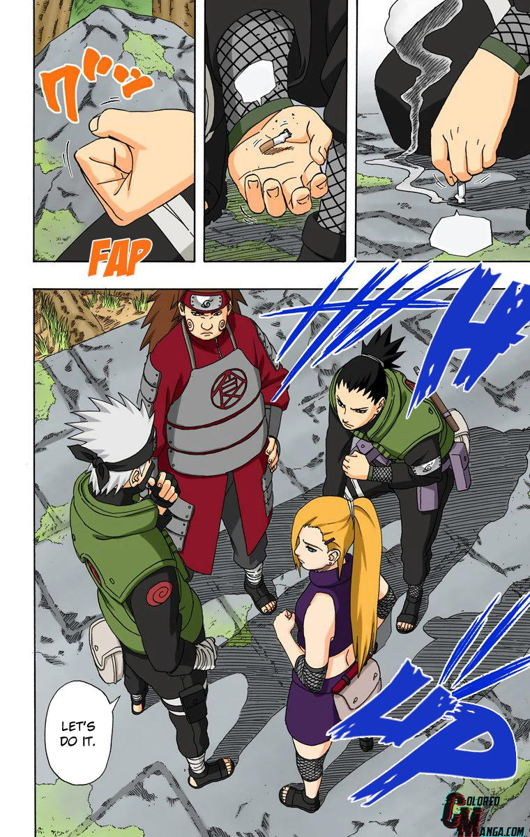 Naruto Colored chapter 186 page 4