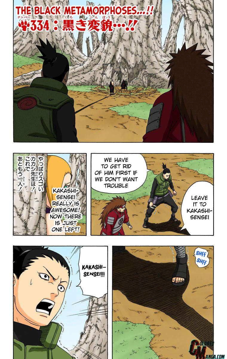 Naruto Colored chapter 188 page 1