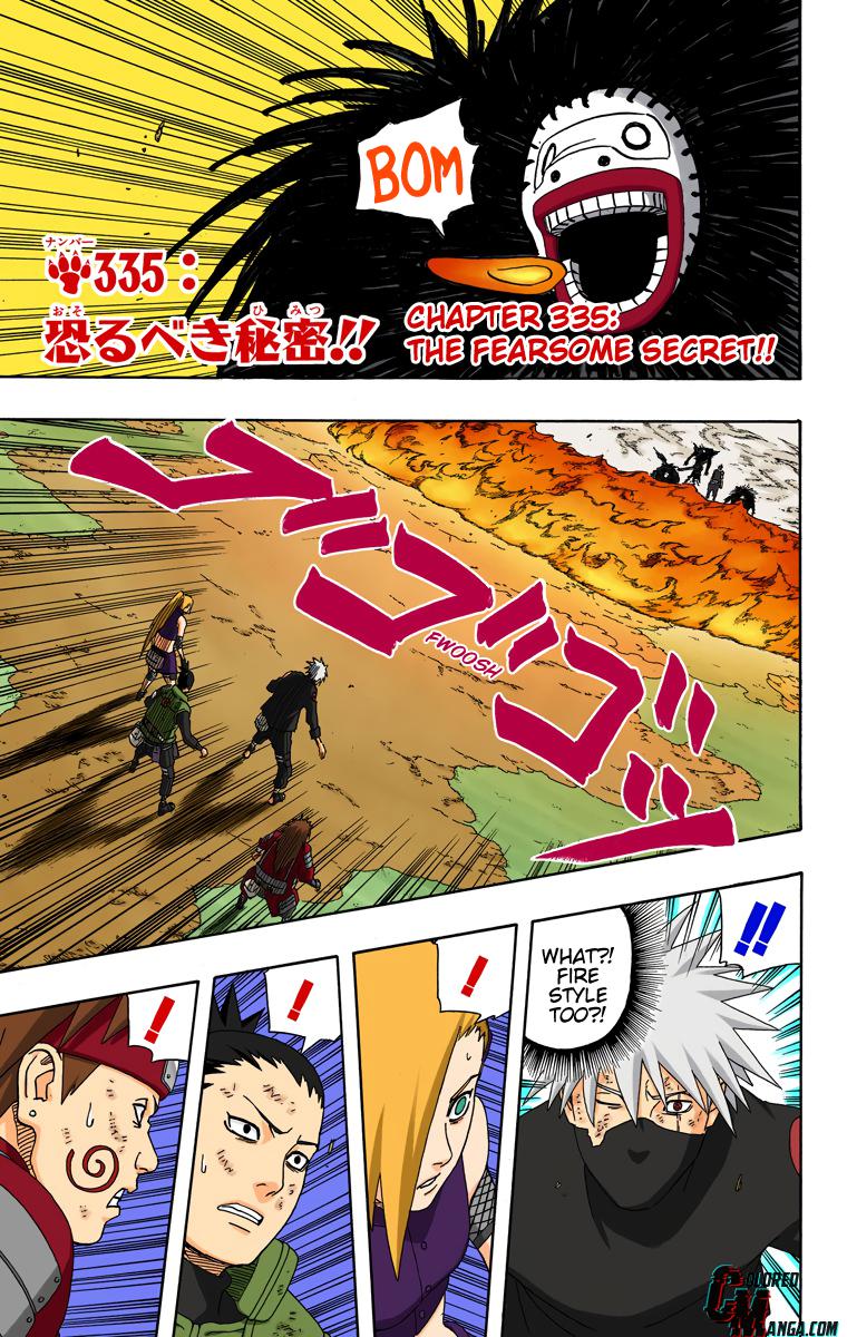 Naruto Colored chapter 189 page 1