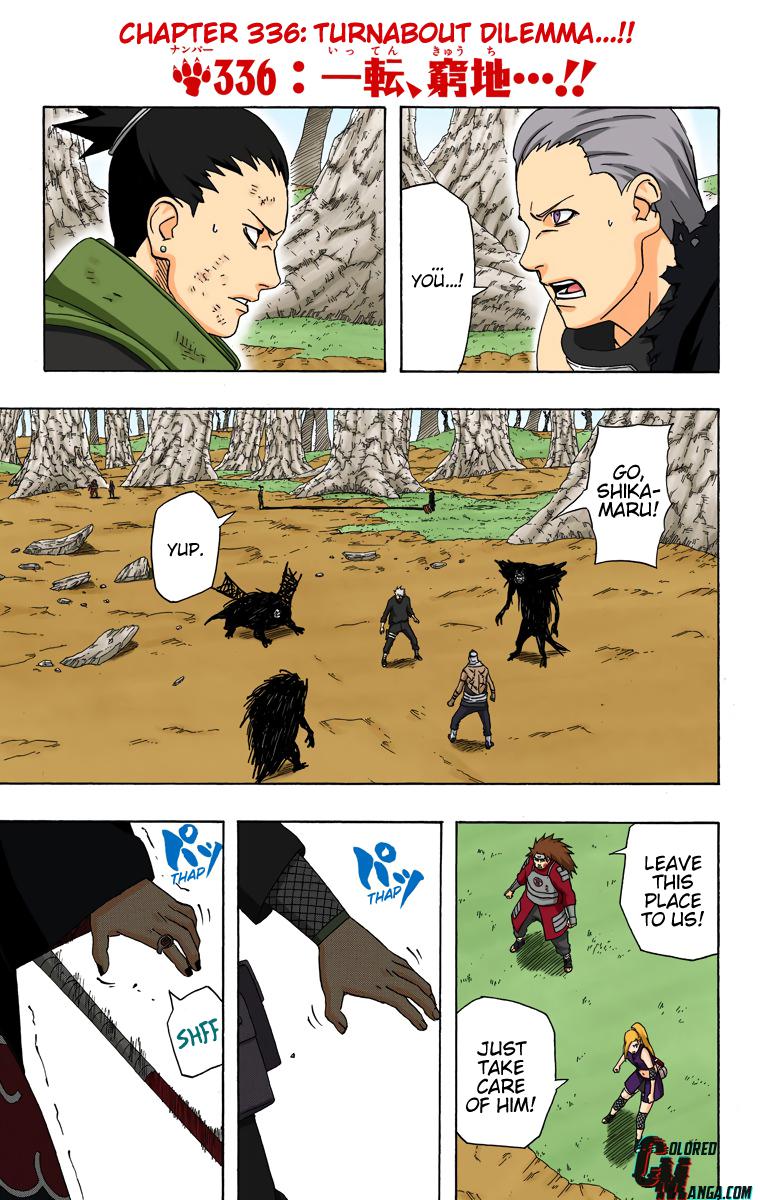 Naruto Colored chapter 190 page 1