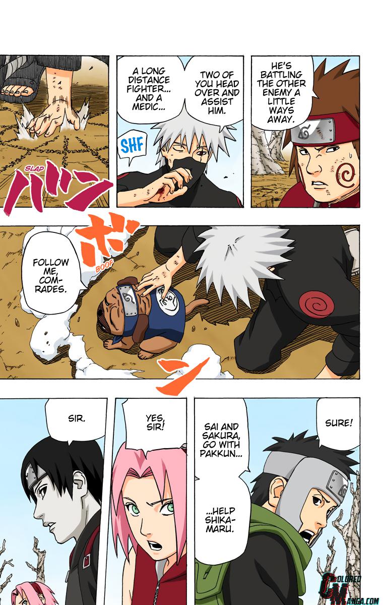 Naruto Colored chapter 192 page 3