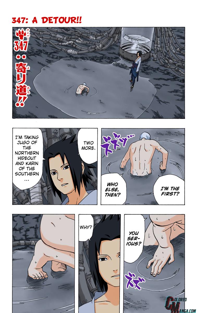 Naruto Colored chapter 201 page 1