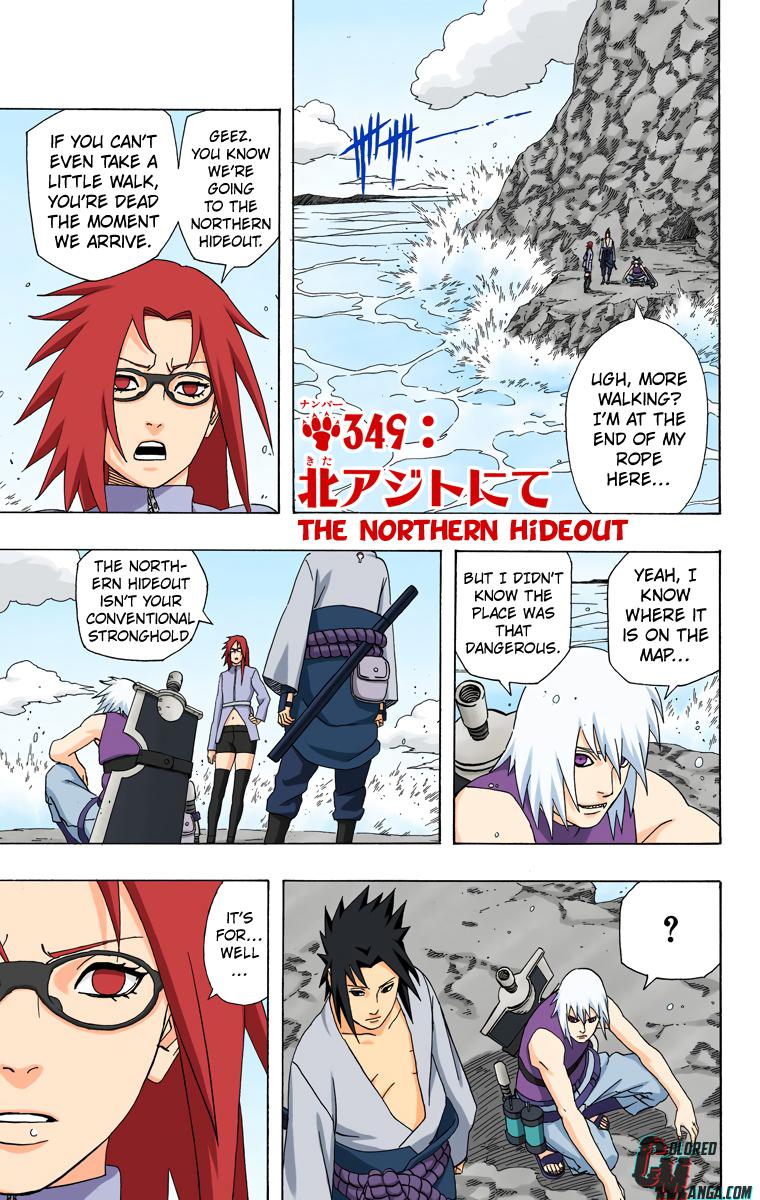 Naruto Colored chapter 203 page 1