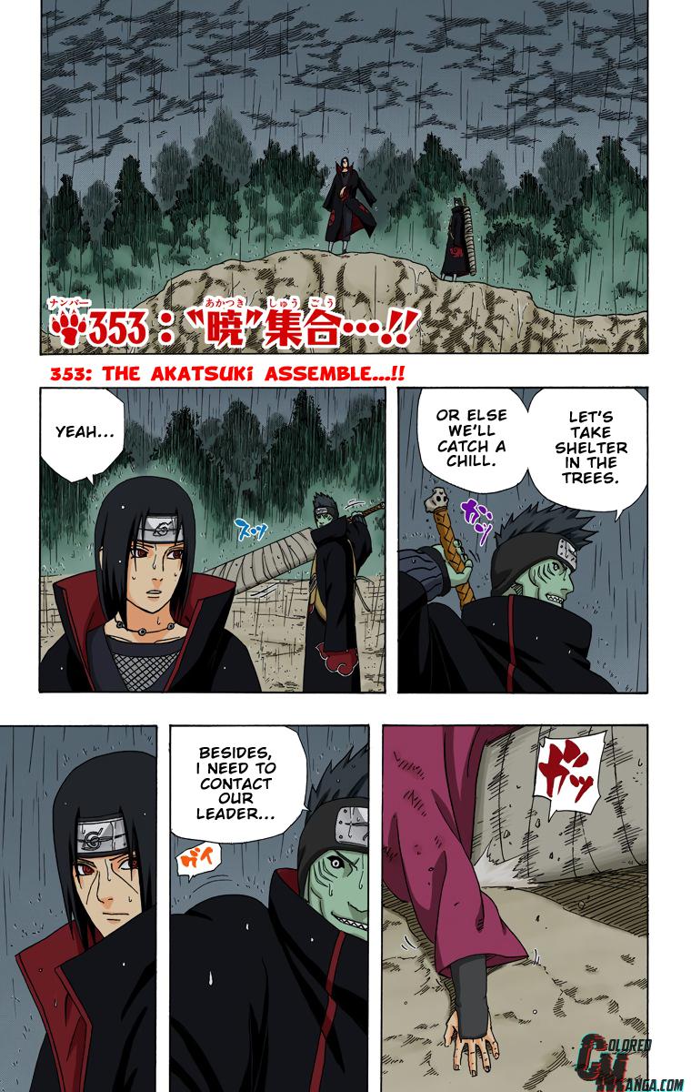 Naruto Colored chapter 207 page 1