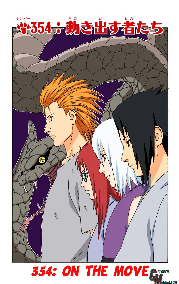 Naruto Colored chapter 208 page 1
