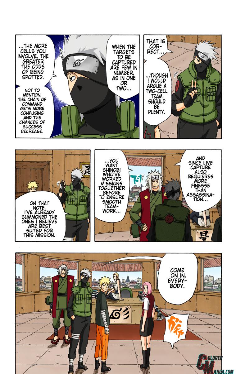 Naruto Colored chapter 208 page 3