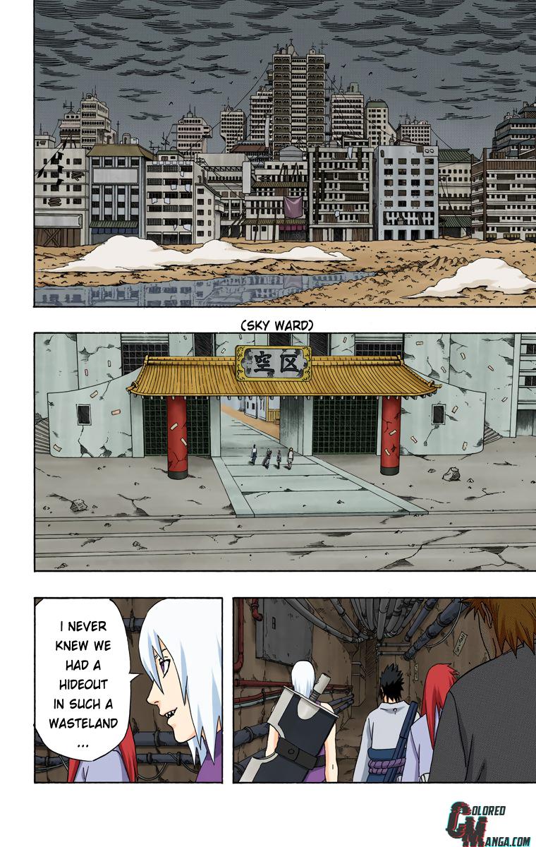 Naruto Colored chapter 208 page 4