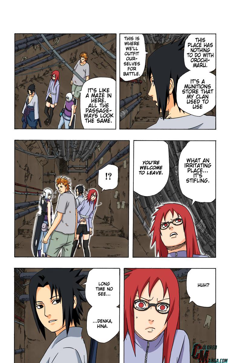 Naruto Colored chapter 208 page 5