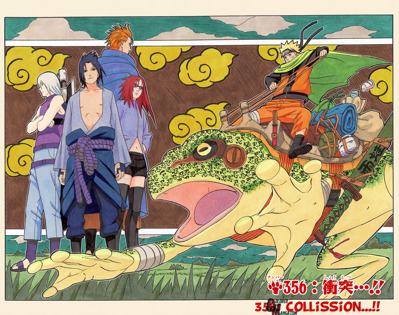 Naruto Colored chapter 210 page 1