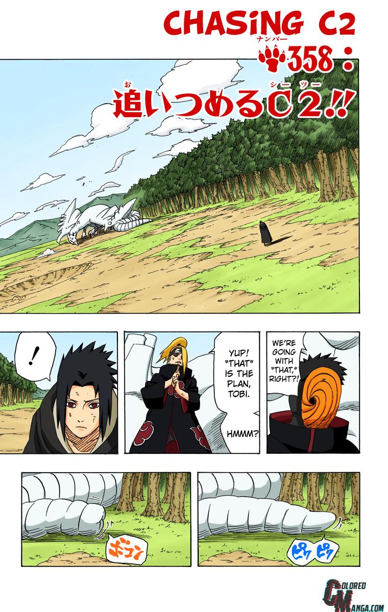 Naruto Colored chapter 212 page 1