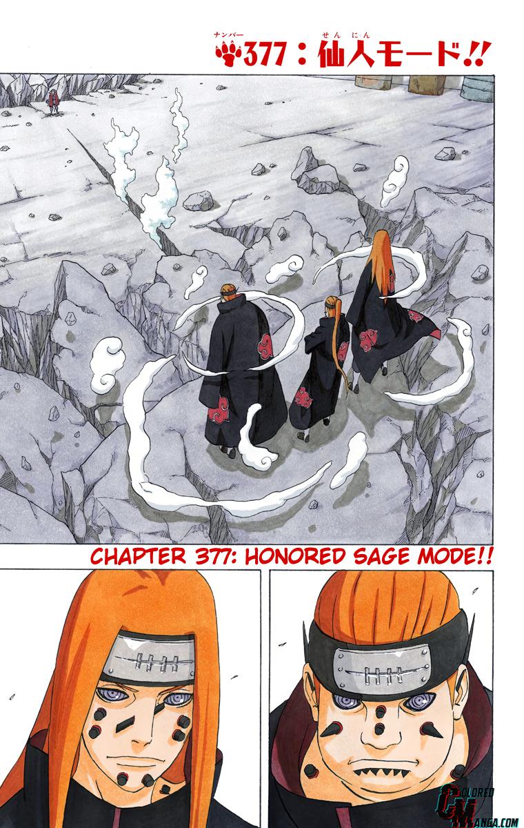 Naruto Colored chapter 231 page 1