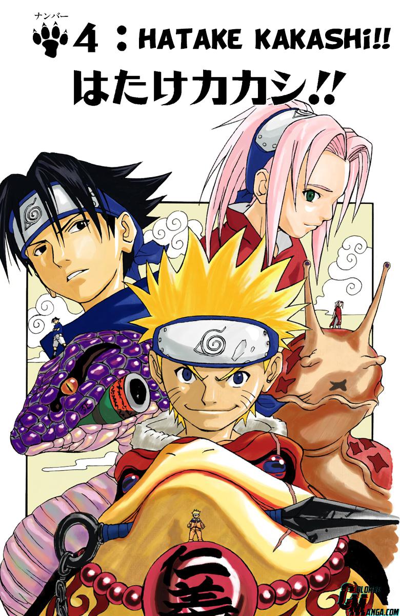 Naruto Colored chapter 4 page 1
