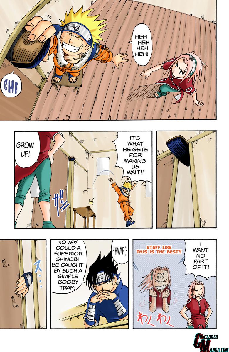 Naruto Colored chapter 4 page 3