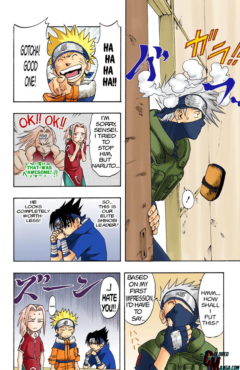 Naruto Colored chapter 4 page 4
