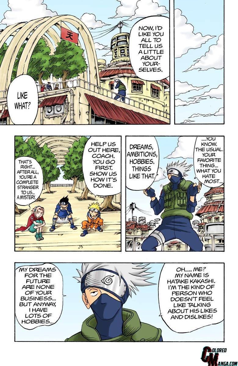 Naruto Colored chapter 4 page 5