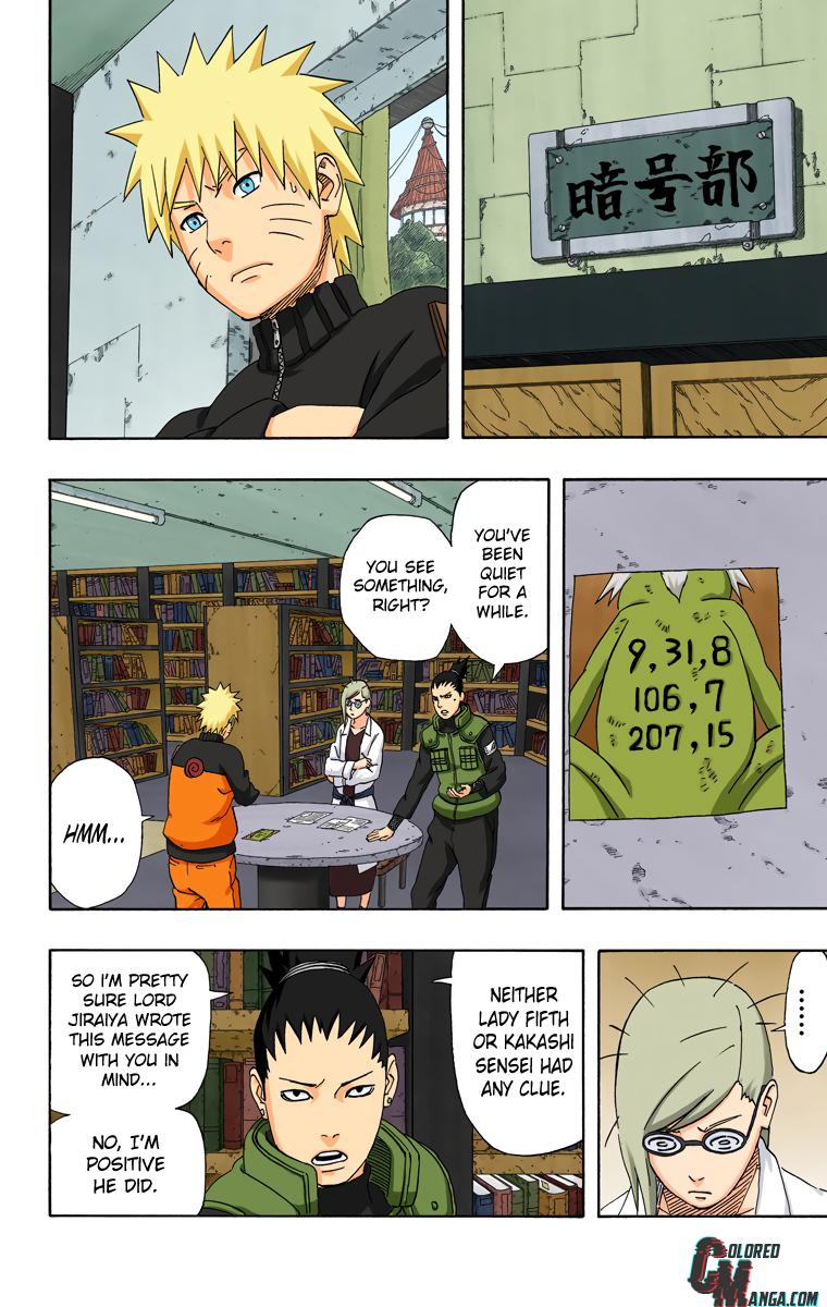 Naruto Colored chapter 261 page 2