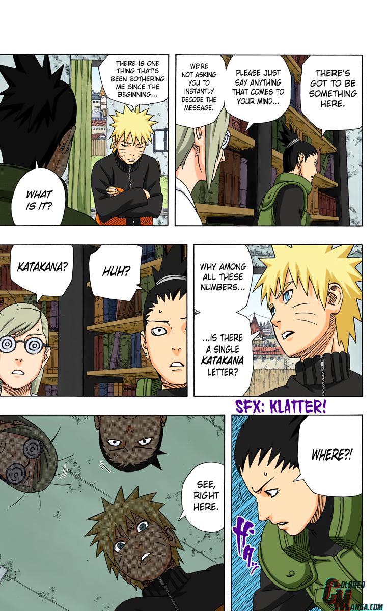 Naruto Colored chapter 261 page 3
