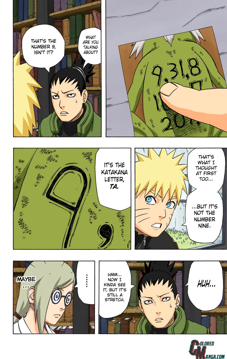 Naruto Colored chapter 261 page 4