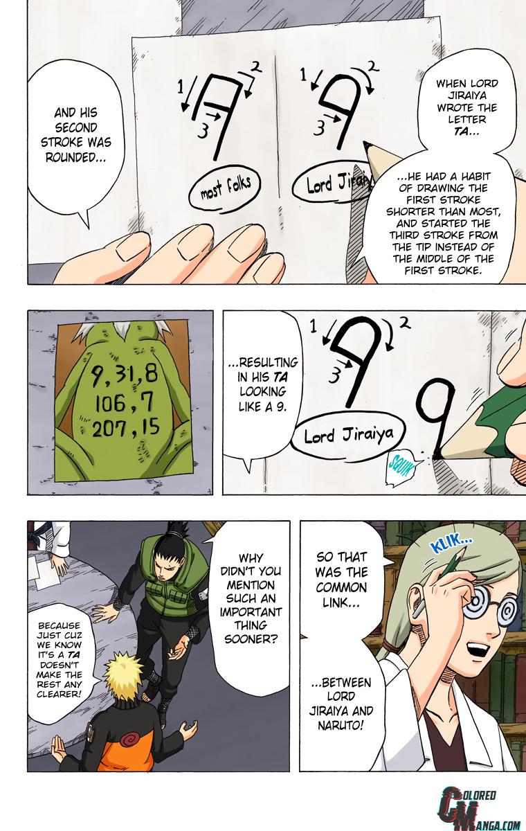 Naruto Colored chapter 261 page 6