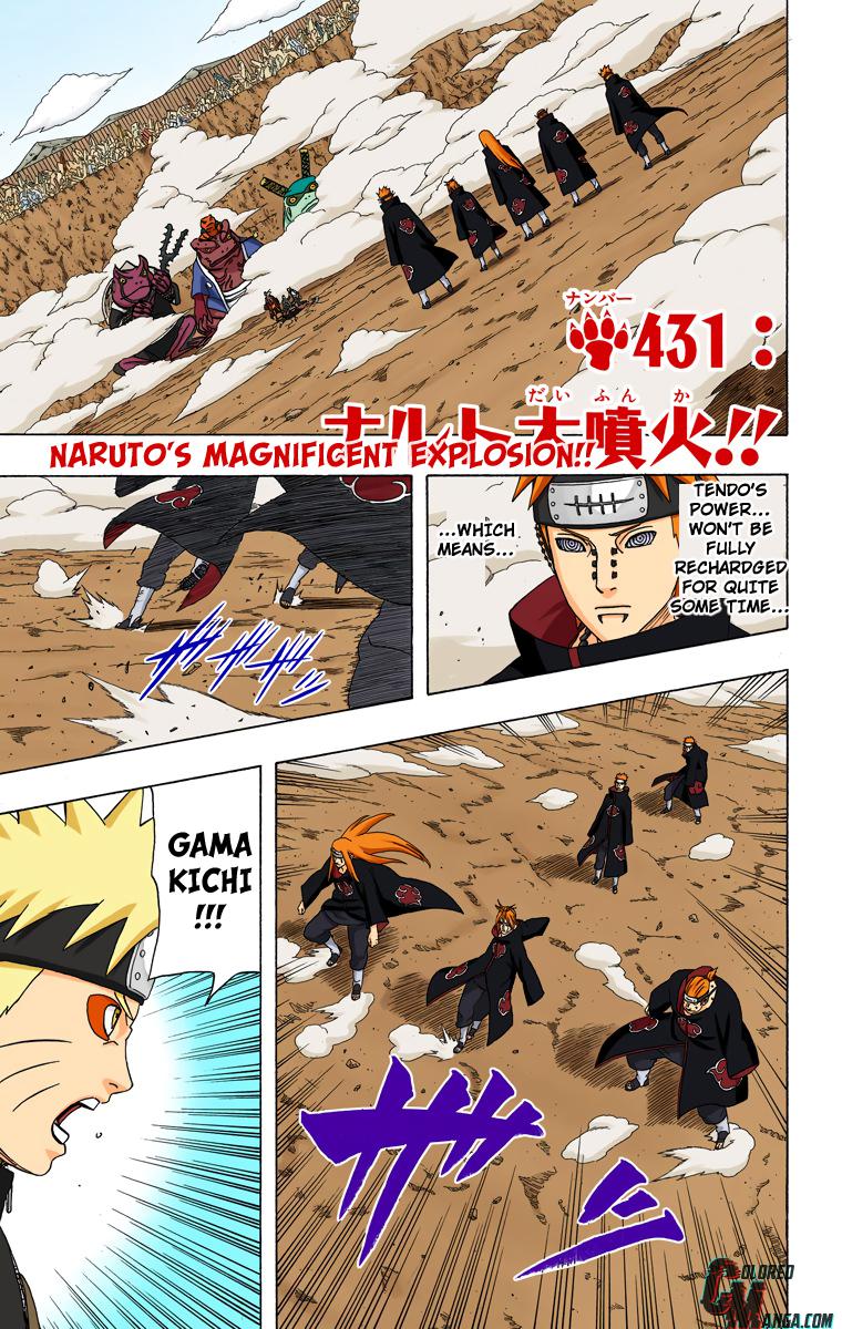 Naruto Colored chapter 285 page 1