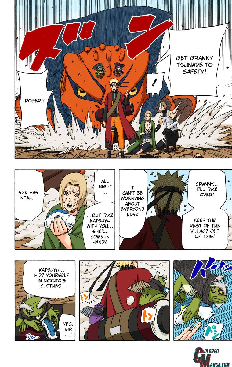 Naruto Colored chapter 285 page 2