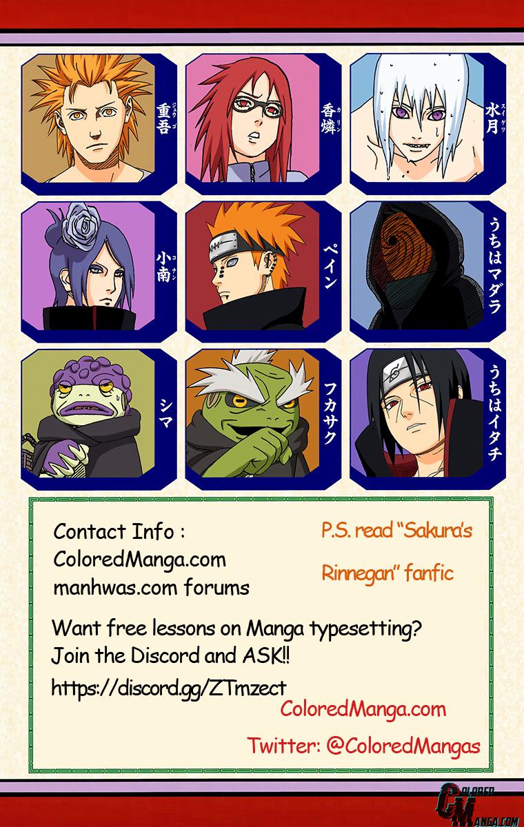 Naruto Colored chapter 287 page 5
