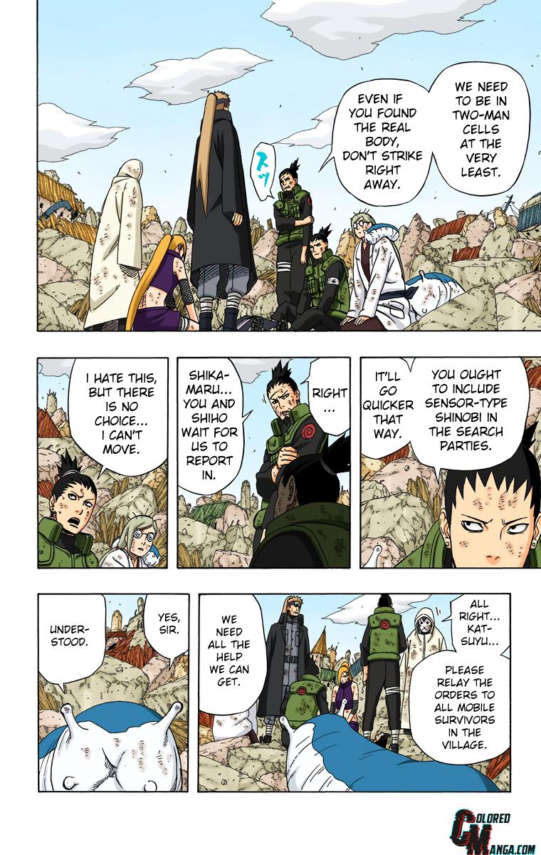 Naruto Colored chapter 291 page 4