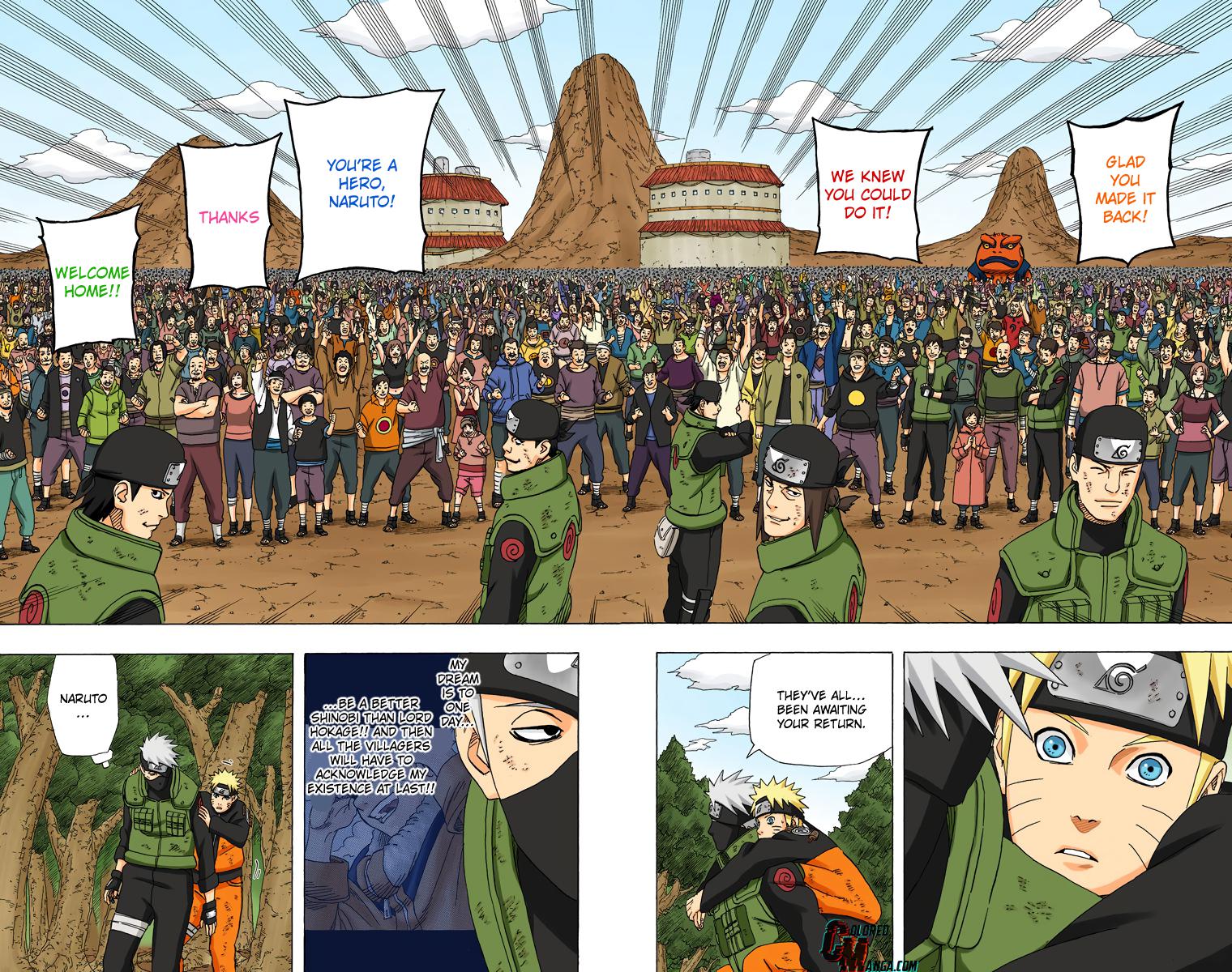 Naruto Colored chapter 304 page 2