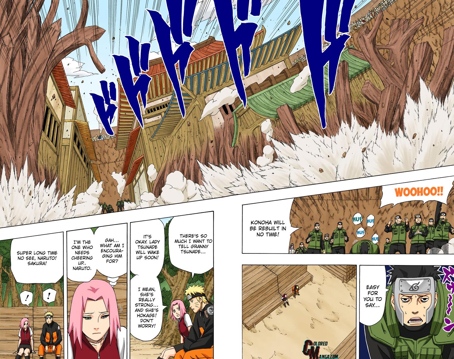Naruto Colored chapter 305 page 2