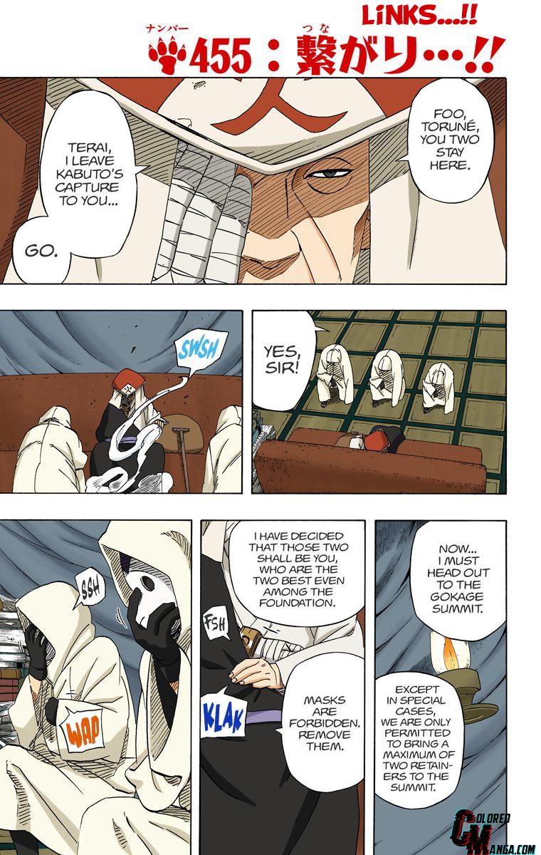Naruto Colored chapter 309 page 1