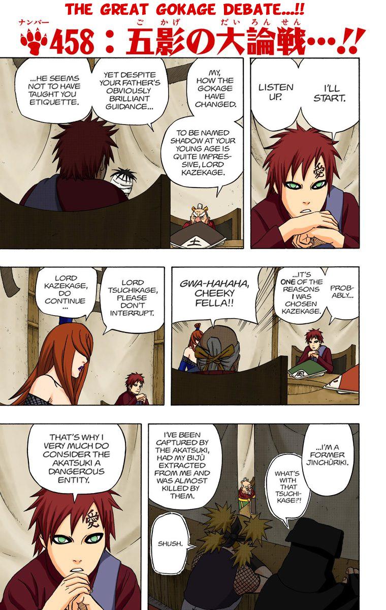 Naruto Colored chapter 312 page 1