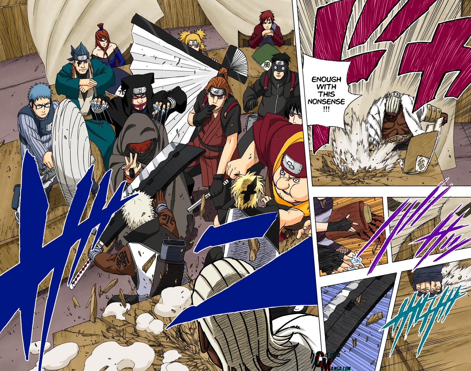 Naruto Colored chapter 312 page 4