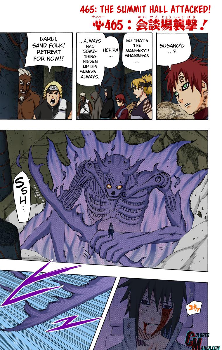 Naruto Colored chapter 319 page 1