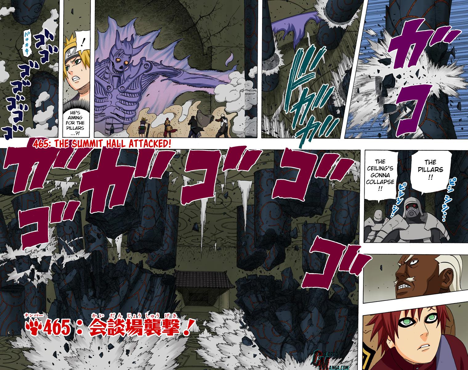 Naruto Colored chapter 319 page 3