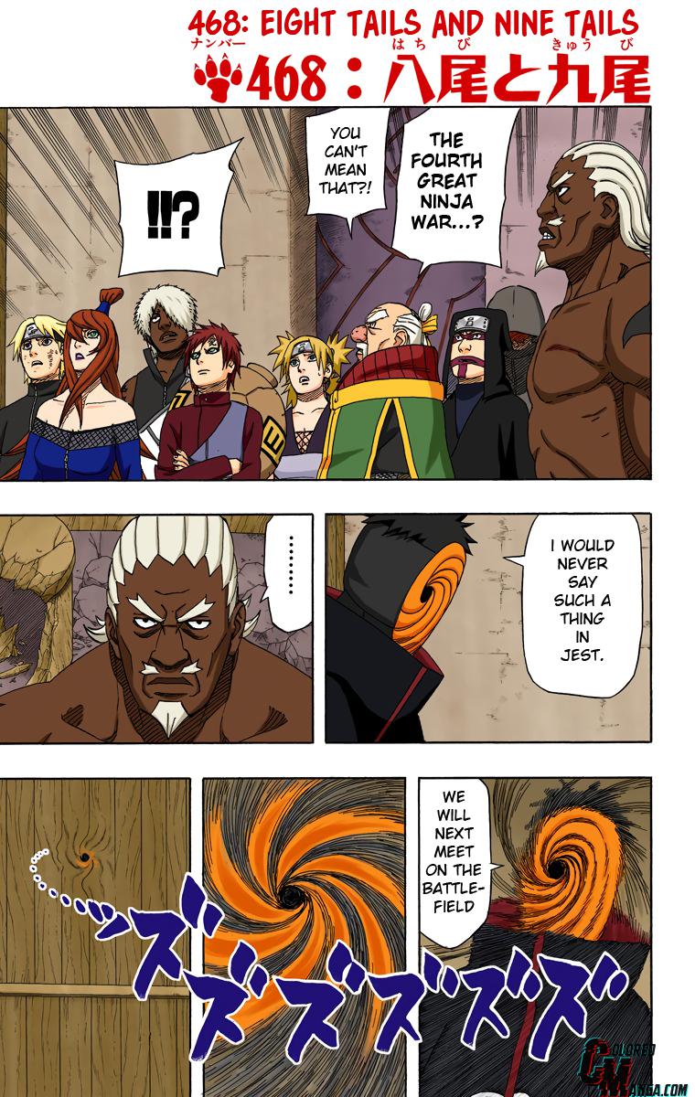 Naruto Colored chapter 322 page 1