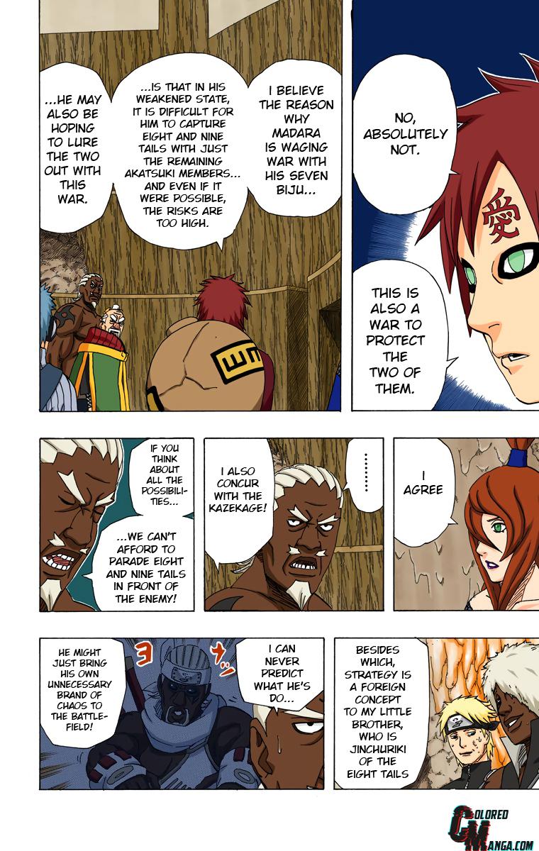 Naruto Colored chapter 322 page 6