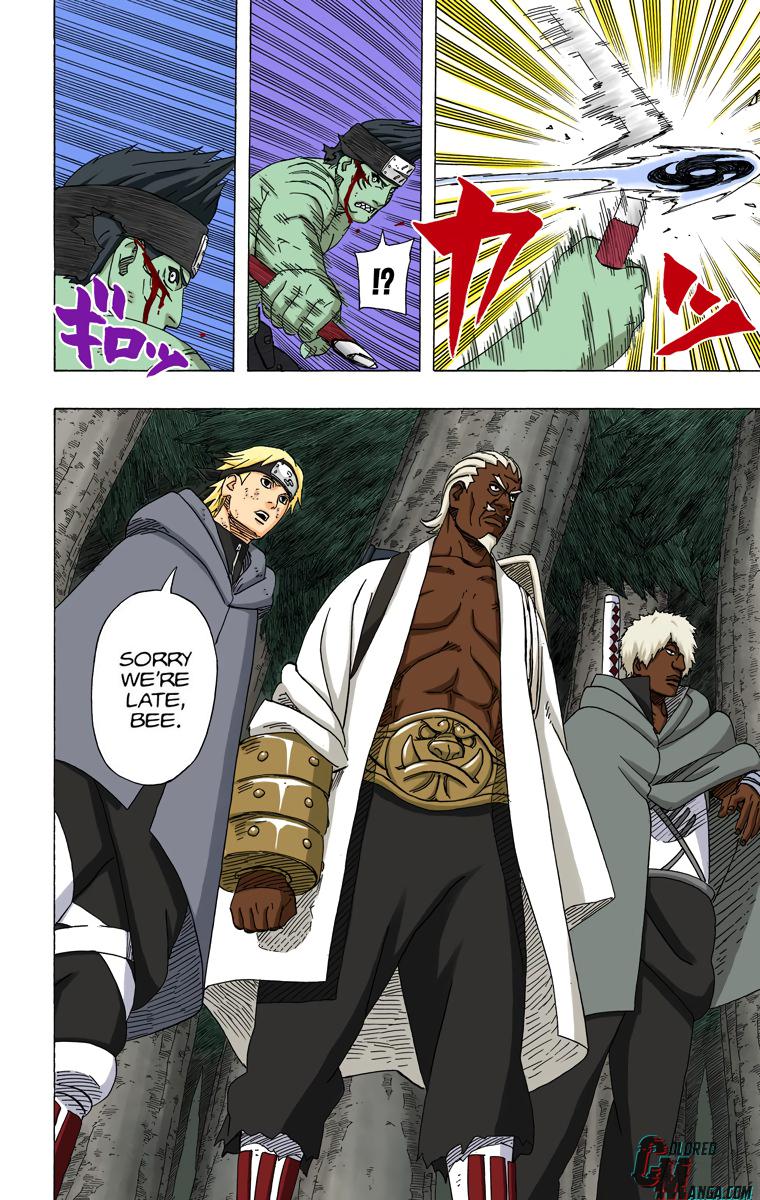 Naruto Colored chapter 327 page 4