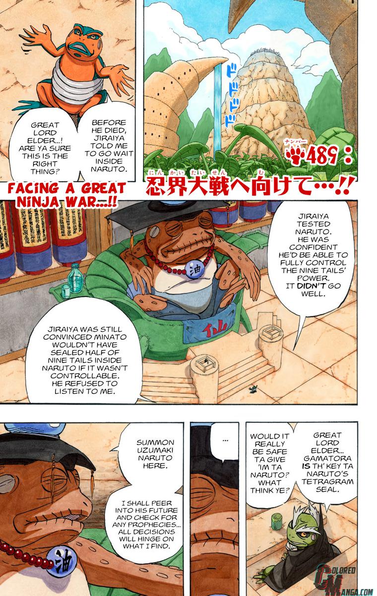Naruto Colored chapter 343 page 1