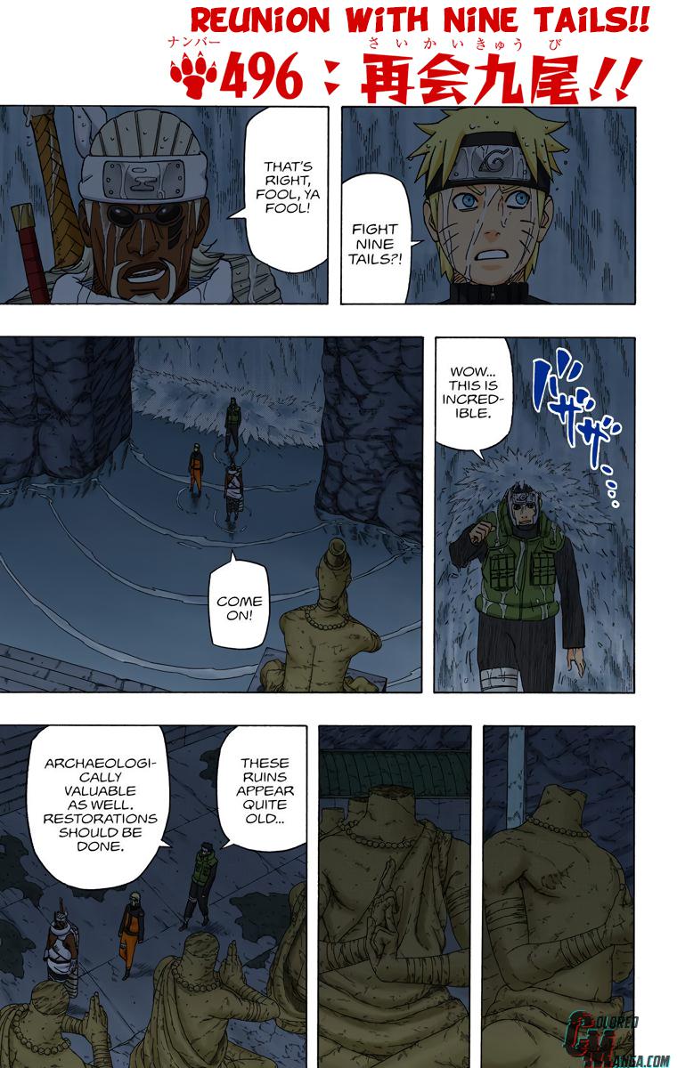 Naruto Colored chapter 350 page 1