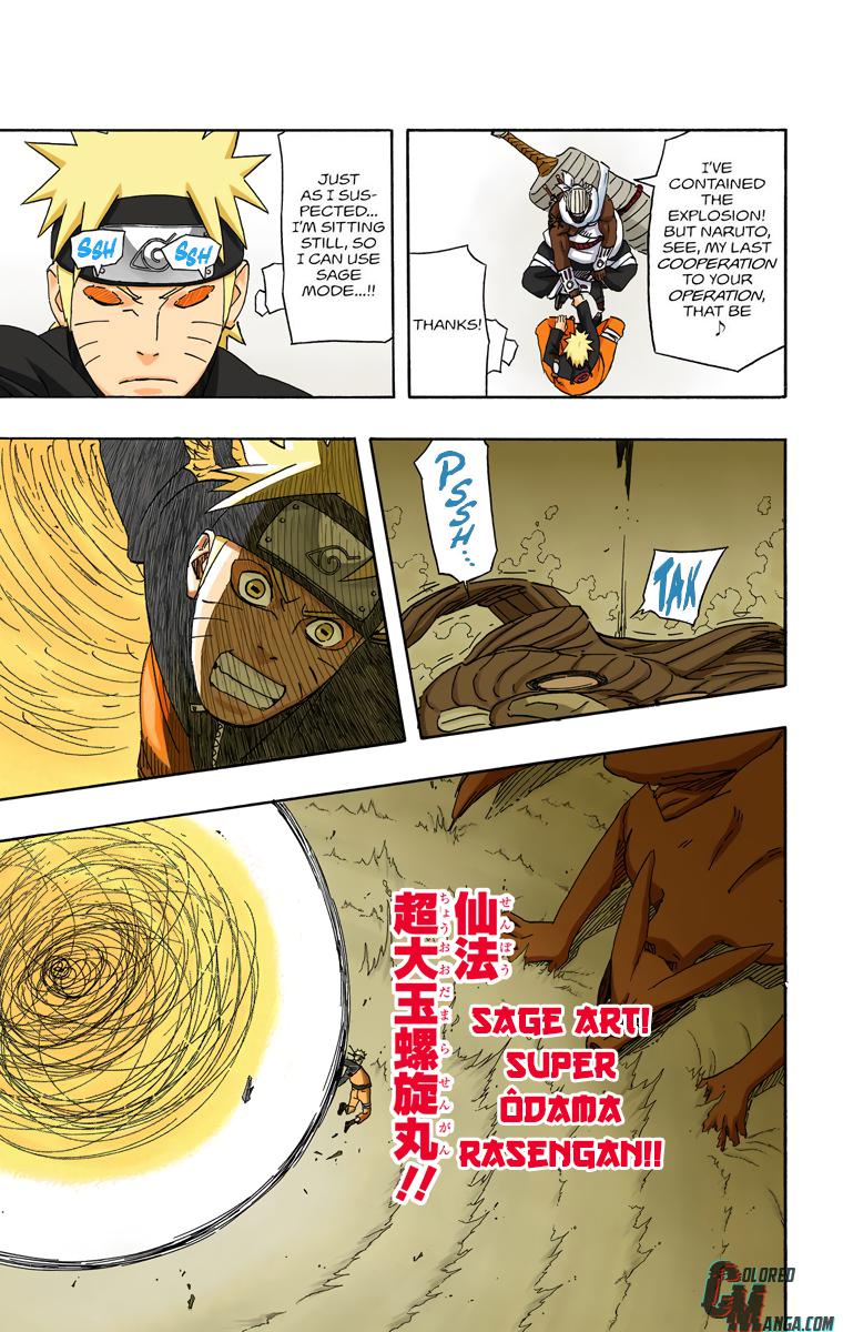 Naruto Colored chapter 351 page 4