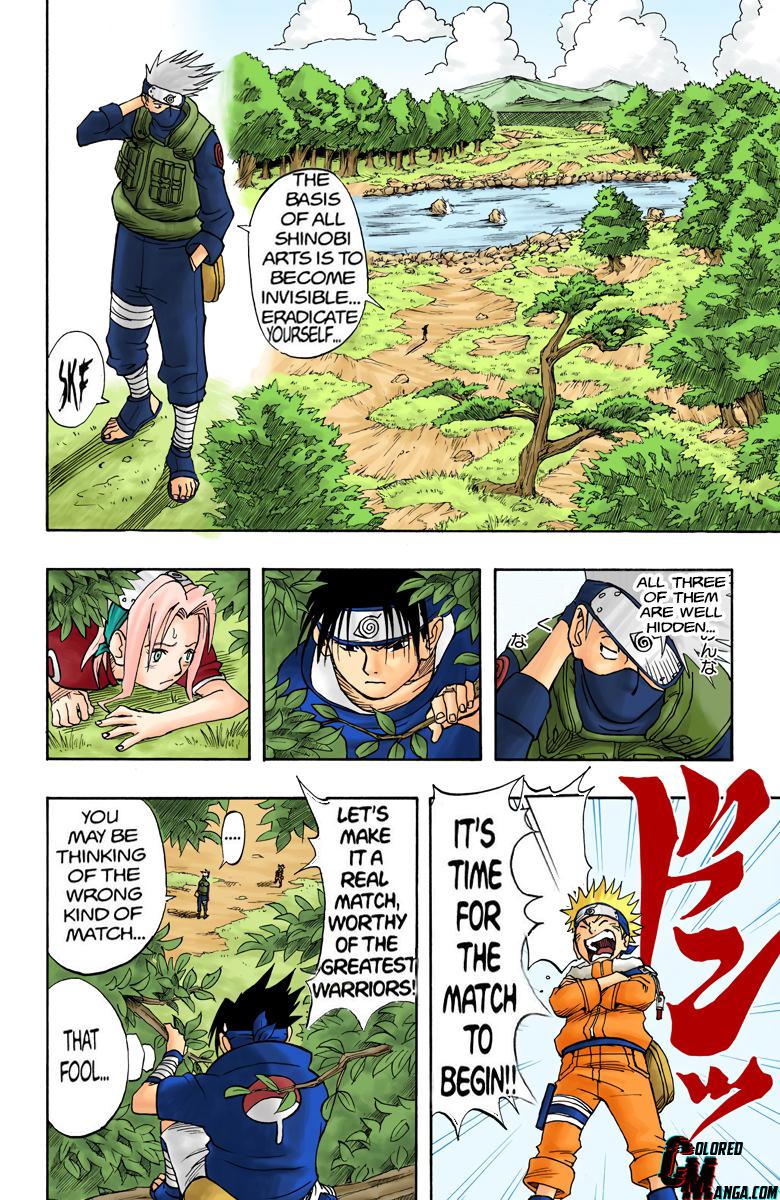 Naruto Colored chapter 5 page 2