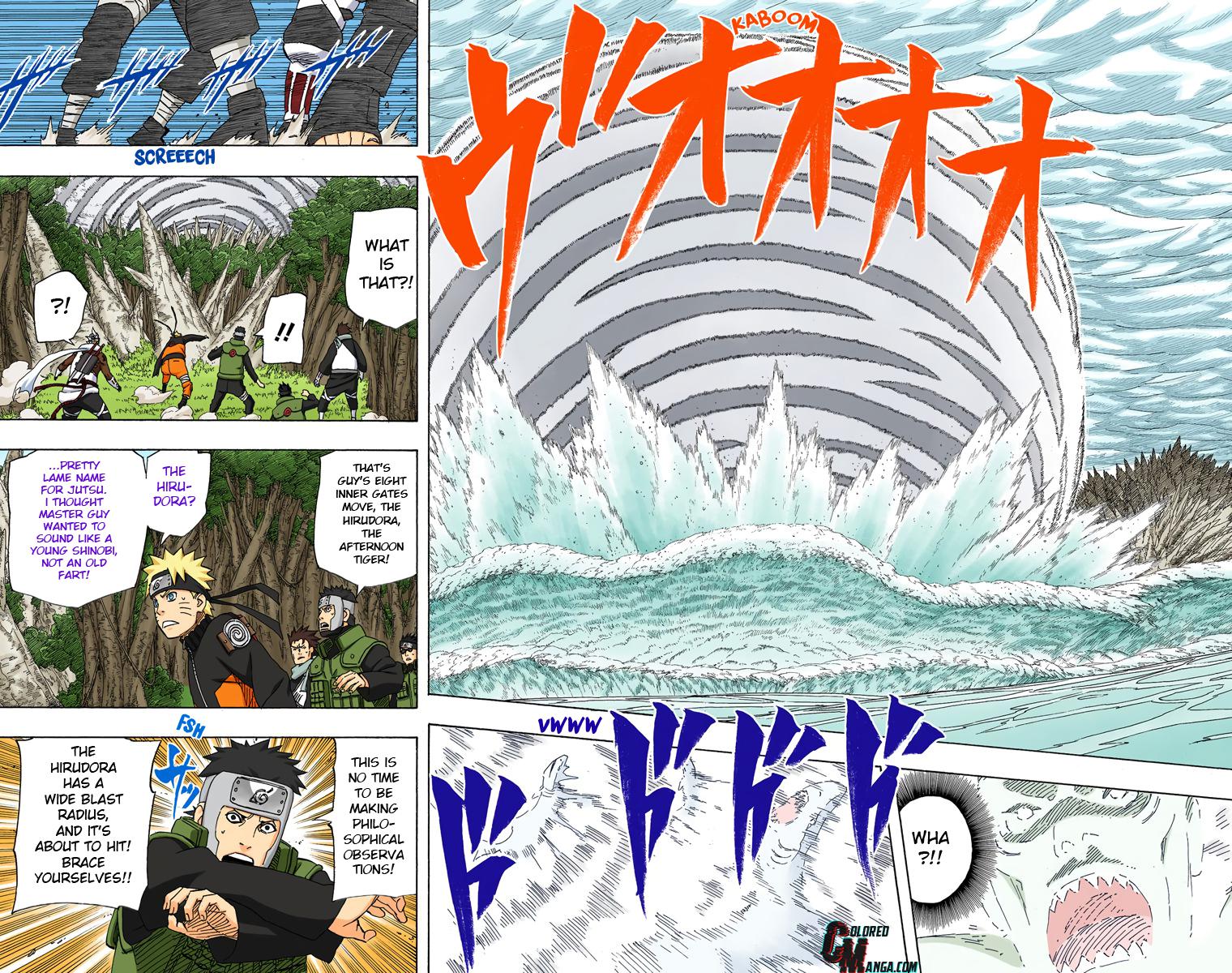 Naruto Colored chapter 361 page 3